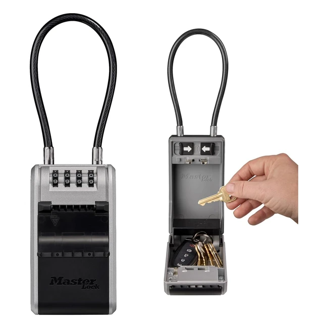 Master Lock Boite  Cls Nouveau Design Anse Flexible Large Capacit Haute S