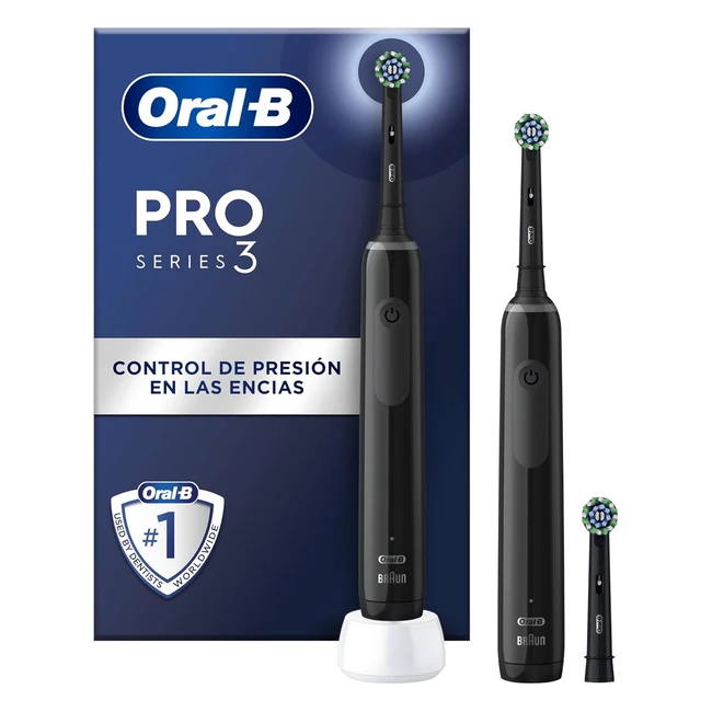 Pack 2 Cepillos de Dientes Elctricos OralB Pro 3 3900N Recargables Braun - Reg