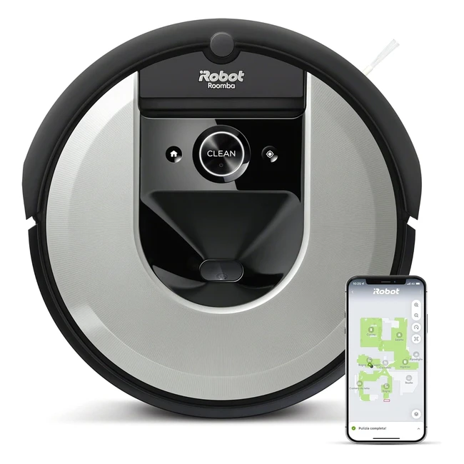 iRobot Roomba i7156 Robot Aspirapolvere - Potente Aspirazione WiFi Programmabile