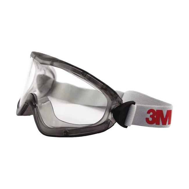 Occhiali a mascherina 3M 2890S trasparenti PC Asaf gas - Protezione e comfort