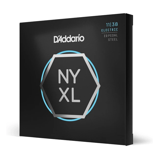 DAddario NYXL1138PS Electric Pedal Steel Guitar Strings - Unrivaled Strength  