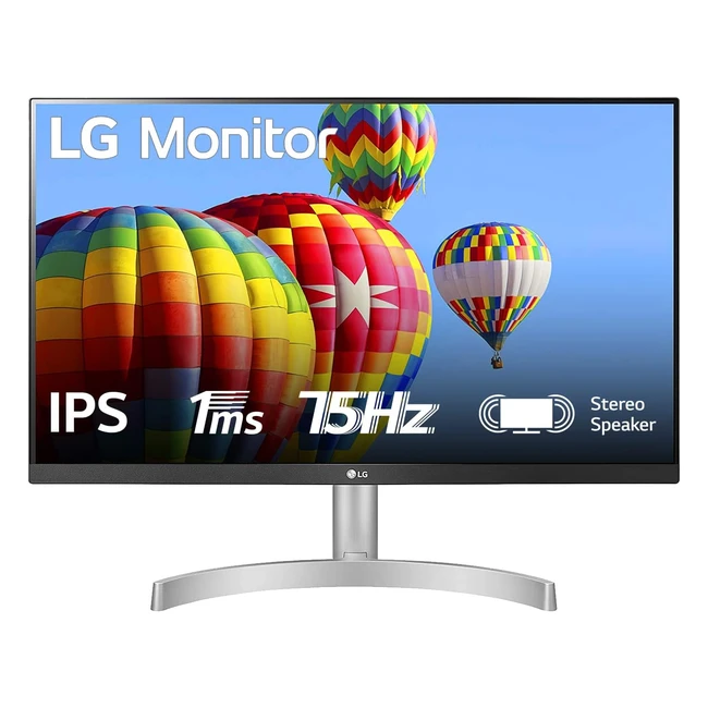 Monitor LG 24ML60SP 24 Full HD LED IPS 1920x1080 1ms AMD FreeSync 75Hz Bianco