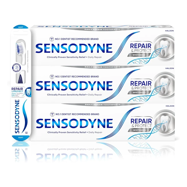 Sensodyne Repair  Protect Whitening Toothpaste  Toothbrush Multipack - 1 Dent