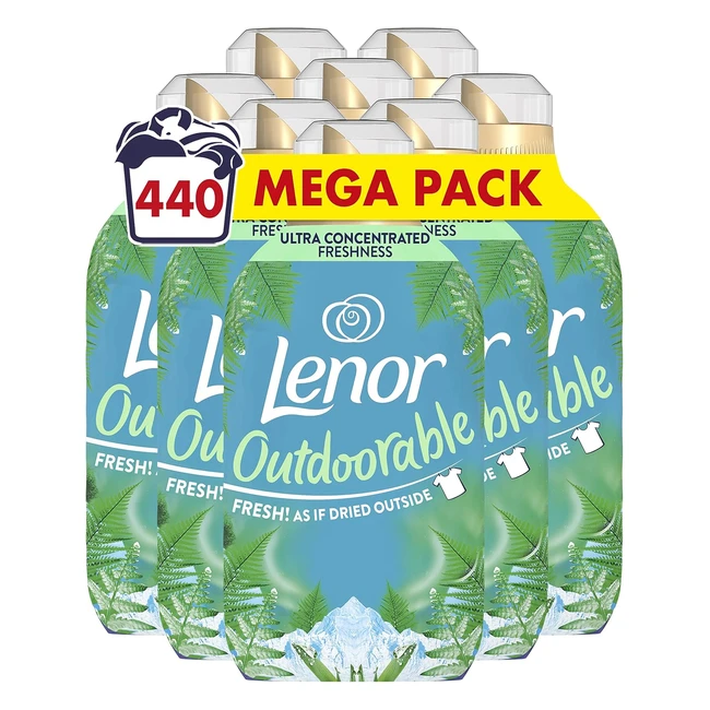 Lenor Outdoorable Fabric Conditioner 55 Washes 770ml Northern Solstice Ultra Con
