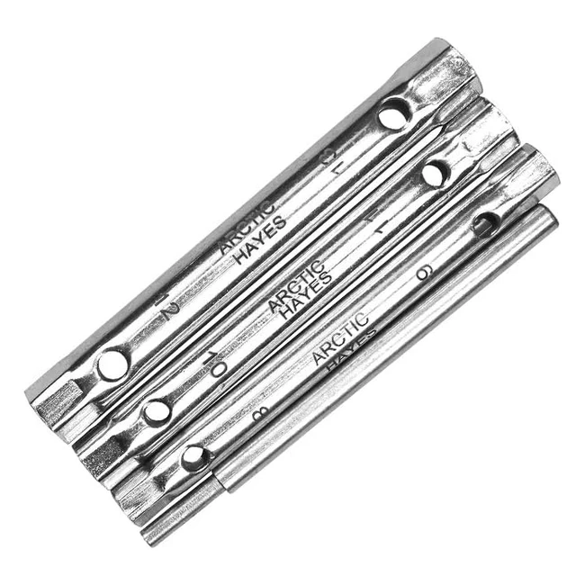 Arctic Hayes MBS3 Monobloc 3 Spanners with Tommy Bar - Carbon Structural Steel