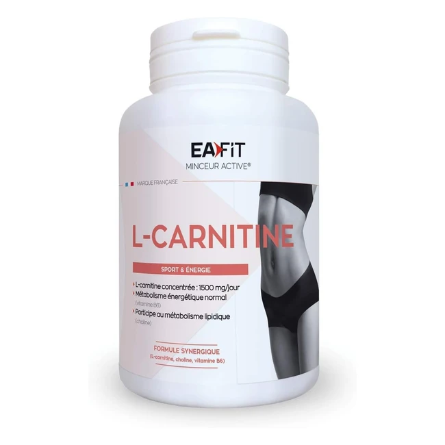 Eafit Minceur L-Carnitine Bruleur de Graisse Puissant - Booster Energetique