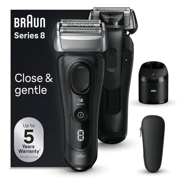 Braun Series 8 8560CC Rasoir lectrique Homme - Prcision Confort Durabilit