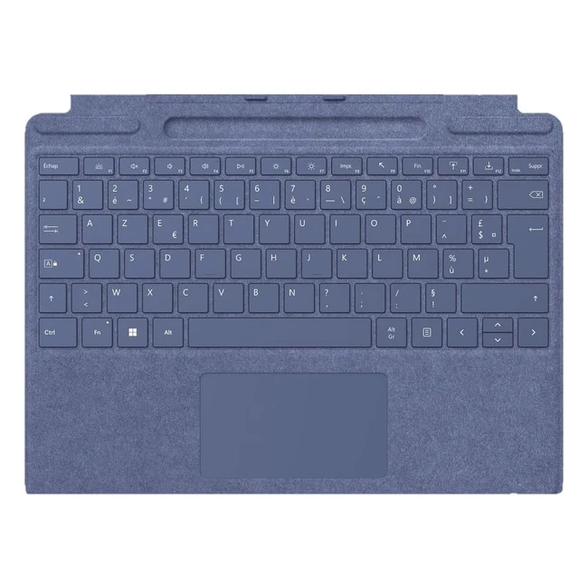 Clavier Microsoft Surface Signature Keyboard Bleu Saphir - Pro 89X - AZERTY - 