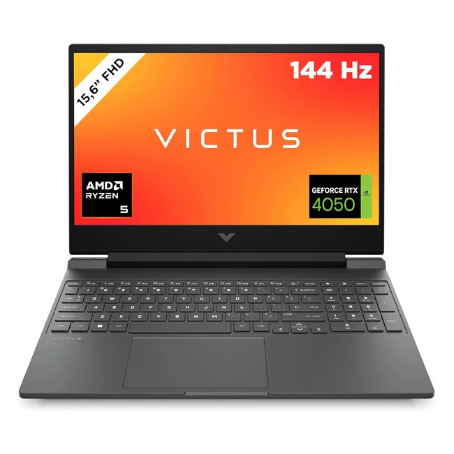 HP Victus Gaming Laptop 156 FHD Display 144Hz AMD Ryzen 5 8640H 16 GB DDR5 RAM 5